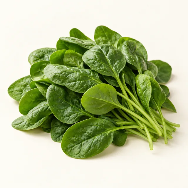 Tender baby spinach